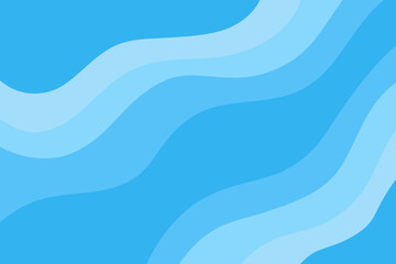Abstract Background Vector Blue Wave Liquid Pattern