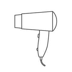 hair dryer icon- vector illustration