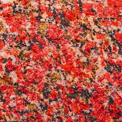 Red Granite Background. Photo for Wallpaper or Design. Natural Stone Texture Photo