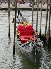 Obraz premium Romantische Gondel in Venedig