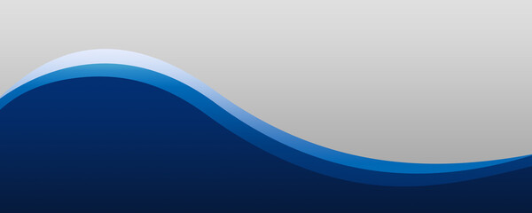 Abstract wave gradient effect for your business