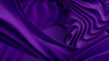 Organic Wavy Surface 3d Wallpaper Render