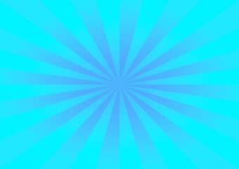 Hello party festival blue ray sun burst abstract background backdrop poster flyer illustration