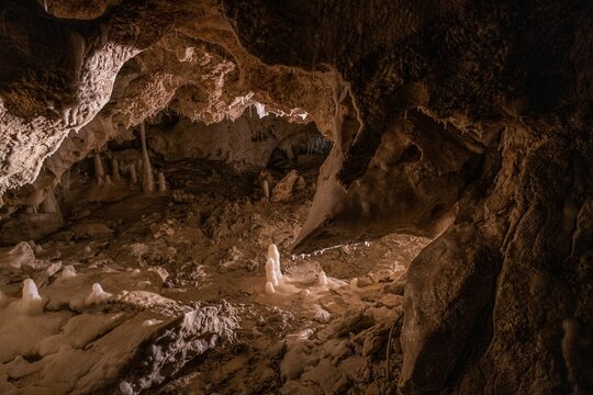 Karst from the beautiful Frasassi Caves in Italy