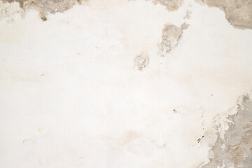 Wall is light cracked plaster.