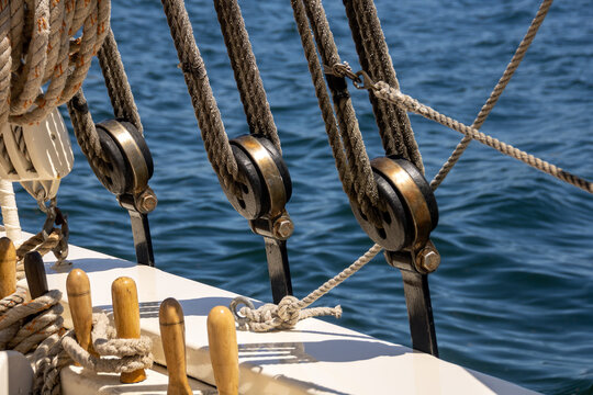 Rigging On A Boat