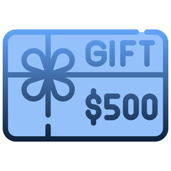 VOUCHER Gradient icon,linear,outline,graphic,illustration