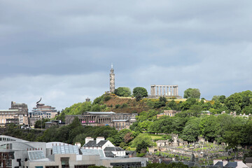 Fototapeta premium Blick zum Calton Hill