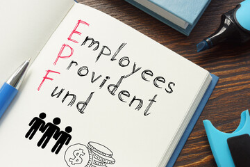 Employees Provident Fund EPF is shown using the text