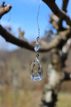 Closeup Shot Of A Sun Catcher