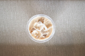 coffee, iced coffee or iced cappuccino coffee