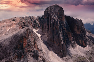 glacier of the pale di san martino trentino alto adige