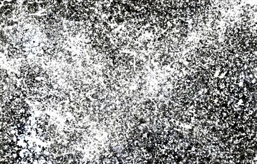 Monochrome particles abstract texture.Overlay illustration over any design to create grungy vintage effect and depth.