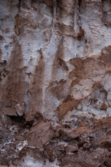Mountain rocky view. Rocks, canyon, sandstone, desert valley