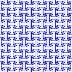 navy greek key vector graphic seamless pattern geometrical wallpaper
