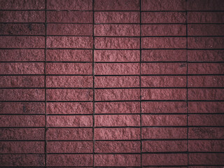 red brick wall