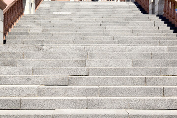 old stone staircase leading to the main entrance of the castle