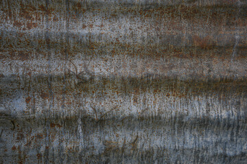 Chapa, metal oxidado.