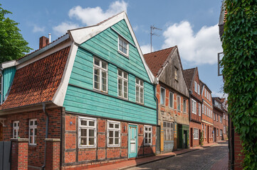 Street in Stade, Germany