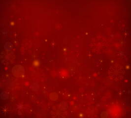 Christmas background with snowflakes