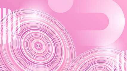 Abstract pink background with modern trendy gradient texture color for presentation design, flyer, social media cover, web banner, tech banner