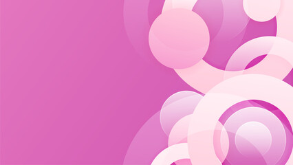 Abstract pink background with modern trendy gradient texture color for presentation design, flyer, social media cover, web banner, tech banner