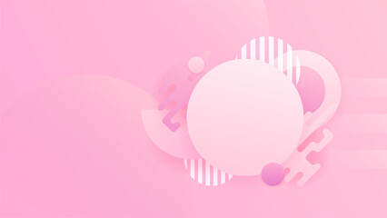 Abstract pink background with modern trendy gradient texture color for presentation design, flyer, social media cover, web banner, tech banner
