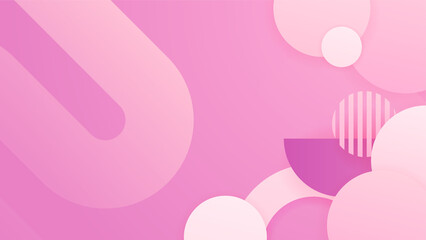 Abstract pink background with modern trendy gradient texture color for presentation design, flyer, social media cover, web banner, tech banner