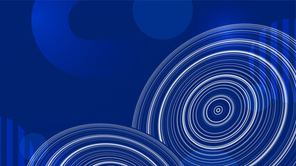 Abstract dark blue background with modern trendy gradient texture color for presentation design, flyer, social media cover, web banner, tech banner