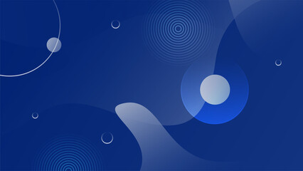 Abstract dark blue background with modern trendy gradient texture color for presentation design, flyer, social media cover, web banner, tech banner