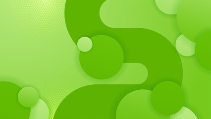 Abstract green background with modern trendy gradient texture color for presentation design, flyer, social media cover, web banner, tech banner