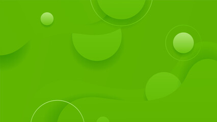 Abstract green background with modern trendy gradient texture color for presentation design, flyer, social media cover, web banner, tech banner