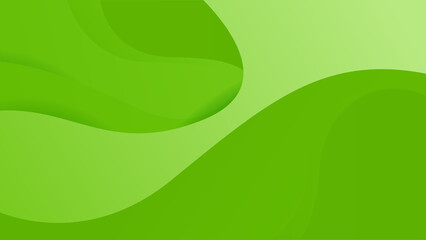 Fototapeta premium Abstract green background with modern trendy gradient texture color for presentation design, flyer, social media cover, web banner, tech banner