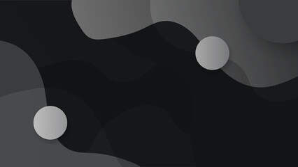 Abstract black background with modern trendy gradient texture color for presentation design, flyer, social media cover, web banner, tech banner