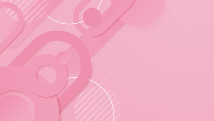 Abstract pink background with modern trendy gradient texture color for presentation design, flyer, social media cover, web banner, tech banner