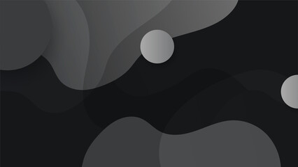 Abstract black background with modern trendy gradient texture color for presentation design, flyer, social media cover, web banner, tech banner