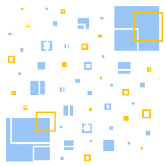 Abstract Squares Background.