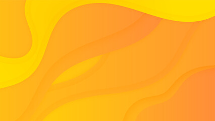 Abstract orange and yellow background with modern trendy gradient texture color for presentation design, flyer, social media cover, web banner, tech banner