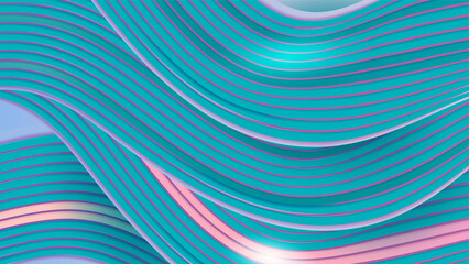 Fototapeta na wymiar Abstract pink and pastel green tosca background with modern trendy gradient texture color for presentation design, flyer, social media cover, web banner, tech banner