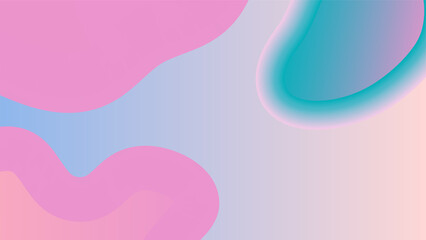 Abstract pink and pastel green tosca background with modern trendy gradient texture color for presentation design, flyer, social media cover, web banner, tech banner