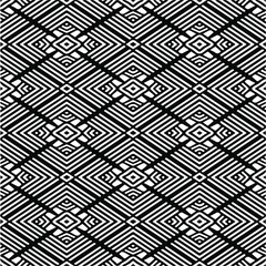 
Abstract background with black and white pattern. Unique geometric vector swatch. Perfect for site backdrop, wrapping paper, wallpaper, textile and surface design. 