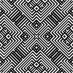 

Abstract background with black and white pattern. Unique geometric vector swatch. Perfect for site backdrop, wrapping paper, wallpaper, textile and surface design. 