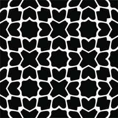 

Abstract background with black and white pattern. Unique geometric vector swatch. Perfect for site backdrop, wrapping paper, wallpaper, textile and surface design. 