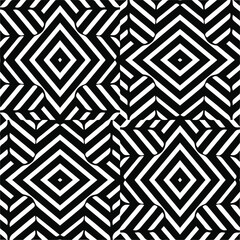 

Abstract background with black and white pattern. Unique geometric vector swatch. Perfect for site backdrop, wrapping paper, wallpaper, textile and surface design. 