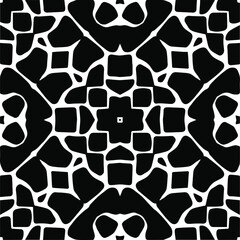 

Abstract background with black and white pattern. Unique geometric vector swatch. Perfect for site backdrop, wrapping paper, wallpaper, textile and surface design. 
