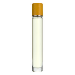 Mockup glass bottle for cosmetics isolated on white background for perfume, oil, other cosmetics...