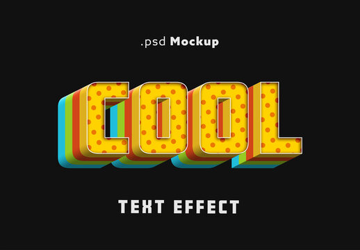 Colorful Text Effect