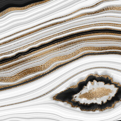 Gold agate stone texture background