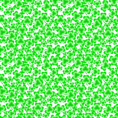 Clover leaf vector pattern image of St. Patrick's day