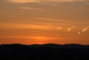 romantisches Abendrot - Sonnenuntergang